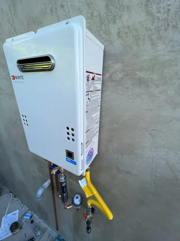 Tankless water heater installation for Ridgway homes